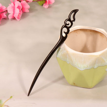 PF081 - 18cm Ebony Hair Sticks - Wholesale