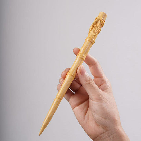 PF143 - Intricate Wooden Hair Sticks - Wholesale