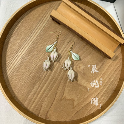 PF045 - Lily of the valley Chanhua Earrings - Wholesale