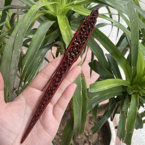 PF140 - 20cm Rosewood Hair Sticks - Wholesale