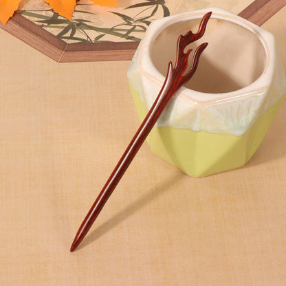 PF115 - 18cm Rosewood Hair Sticks - Wholesale