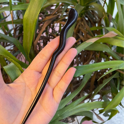 PF141 - 18cm African Blackwood Hair Sticks - Wholesale