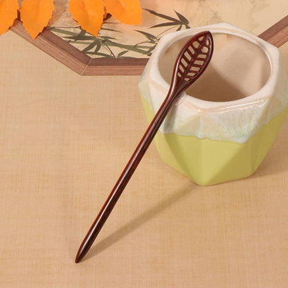 PF115 - 18cm Rosewood Hair Sticks - Wholesale