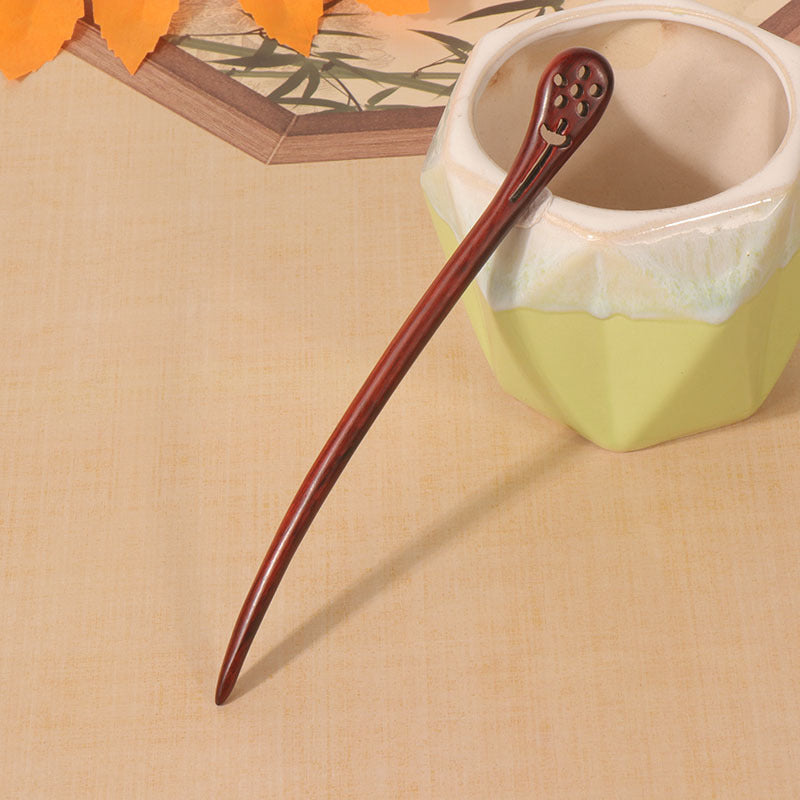 PF115 - 18cm Rosewood Hair Sticks - Wholesale