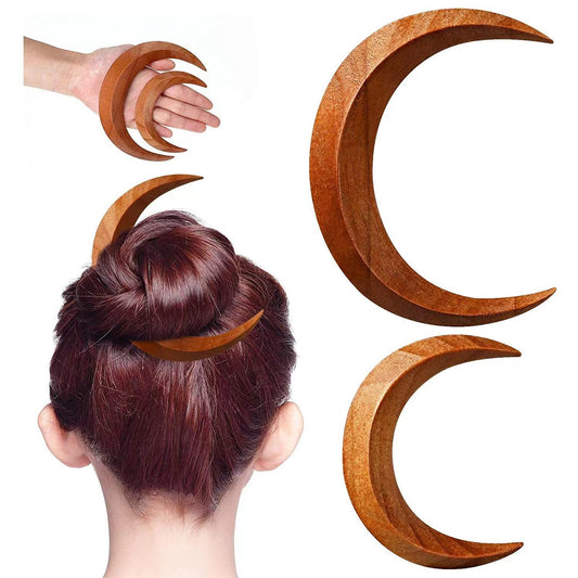 PF165 - Wooden Hair Sticks - Wholesale