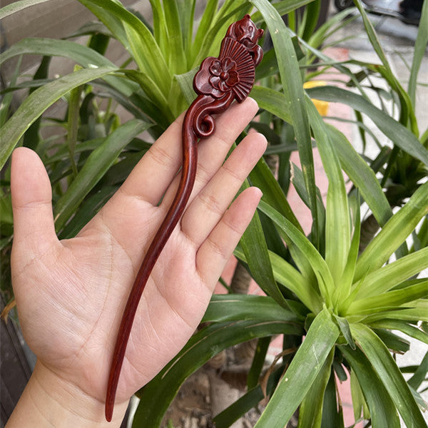 PF140 - 20cm Rosewood Hair Sticks - Wholesale