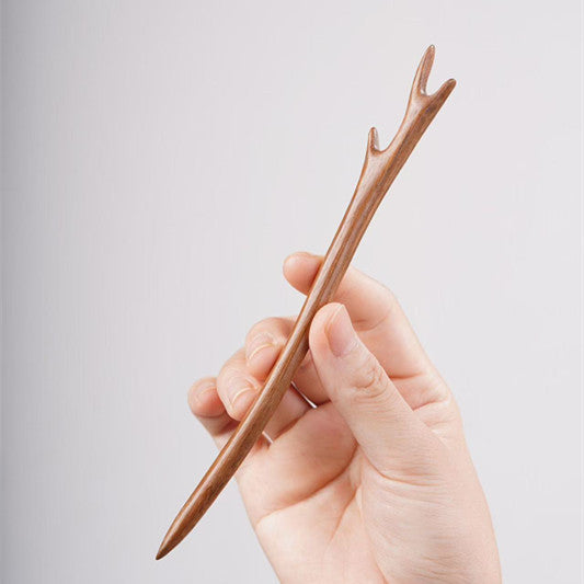 PF160 - 18cm Lacewood Hair Sticks - Wholesale