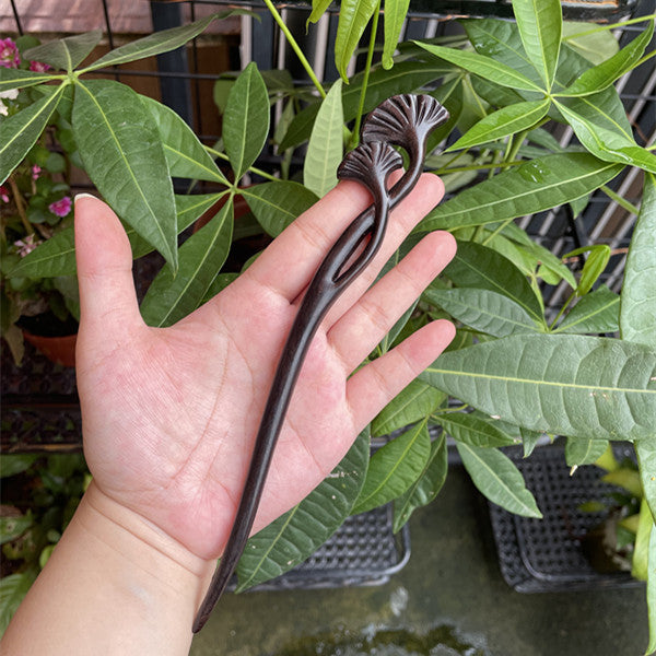 PF142 - 20cm African Blackwood Hair Sticks - Wholesale