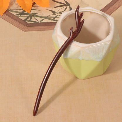 PF115 - 18cm Rosewood Hair Sticks - Wholesale