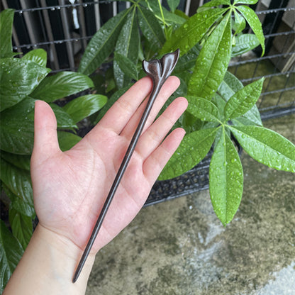 PF142 - 20cm African Blackwood Hair Sticks - Wholesale