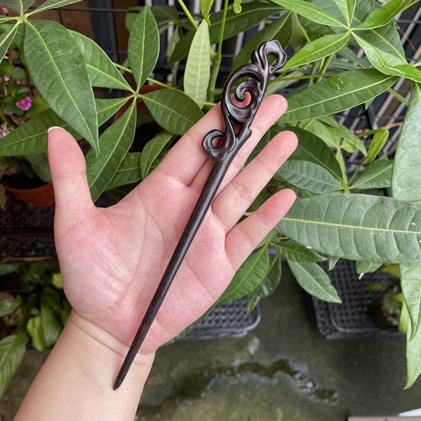 PF142 - 20cm African Blackwood Hair Sticks - Wholesale