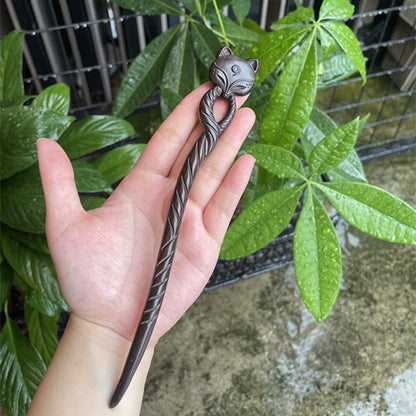 PF142 - 20cm African Blackwood Hair Sticks - Wholesale