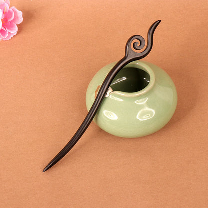 PF094 - 18cm African Blackwood Hair Sticks - Wholesale