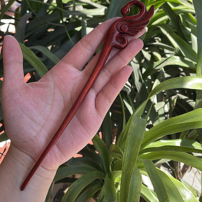 PF140 - 20cm Rosewood Hair Sticks - Wholesale