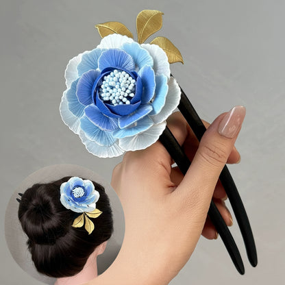 Peony Hairpin Chanhua Materials Flowers DIY Kit - Include Detailed Video Tutorial