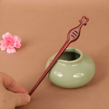 PF086 - 18cm African Padauk Hair Sticks - Wholesale