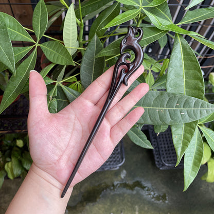 PF142 - 20cm African Blackwood Hair Sticks - Wholesale