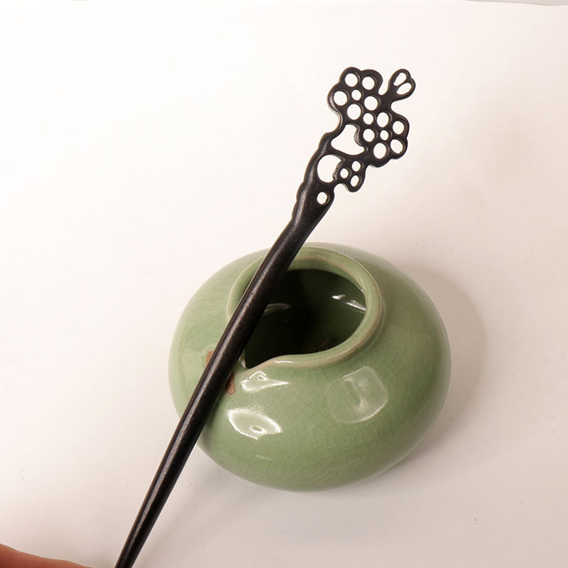 PF084 - 18cm Ebony Hair Sticks - Wholesale