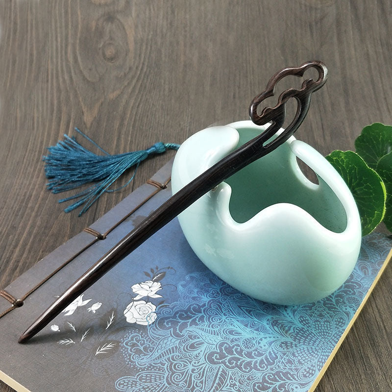 PF085 - 18cm Ebony Hair Sticks - Wholesale