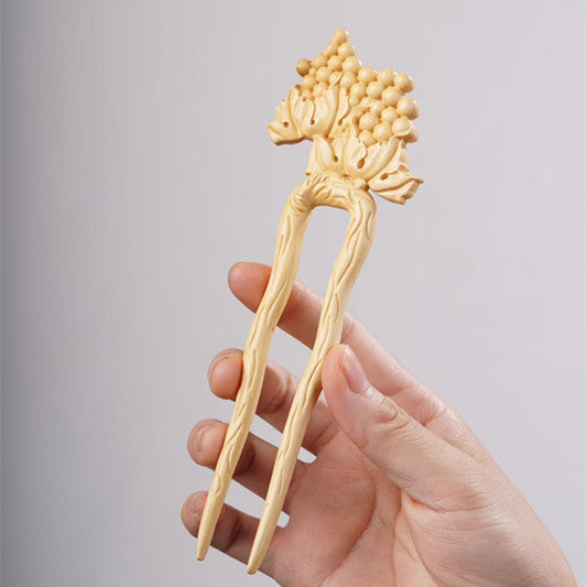 PF151 - Boxwood Hair Sticks - Wholesale