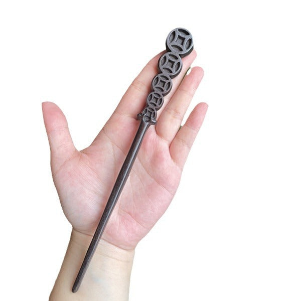 PF142 - 20cm African Blackwood Hair Sticks - Wholesale