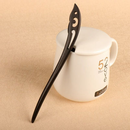 PF085 - 18cm Ebony Hair Sticks - Wholesale
