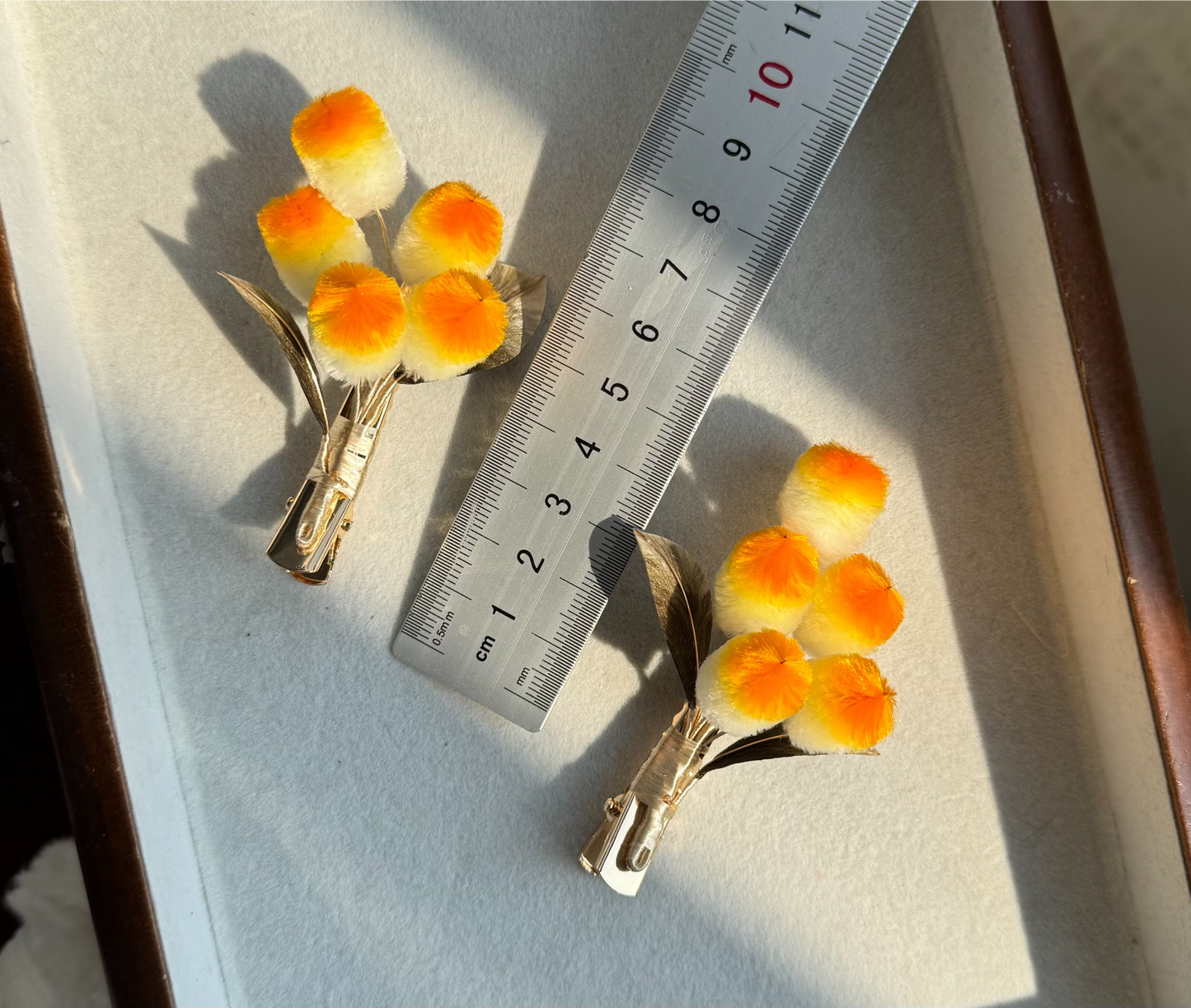 PF257 - Loquat Ronghua Hairpin/Brooch - Wholesale