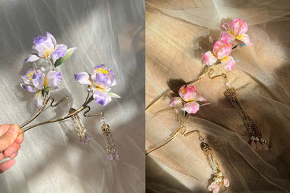 PF280 - Iris Ronghua Hairpin - Wholesale