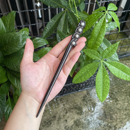 PF142 - 20cm African Blackwood Hair Sticks - Wholesale