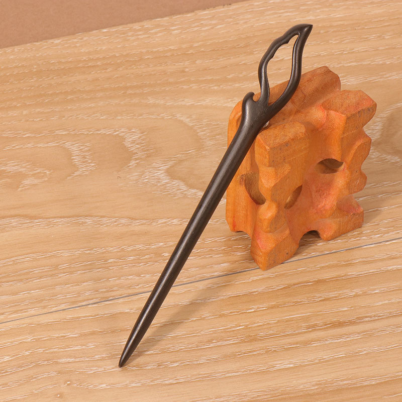 PF093 - 15cm African Blackwood Hair Sticks - Wholesale
