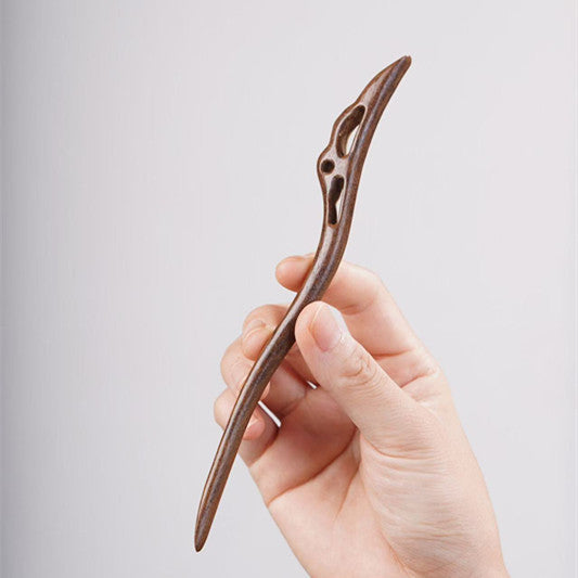 PF160 - 18cm Lacewood Hair Sticks - Wholesale