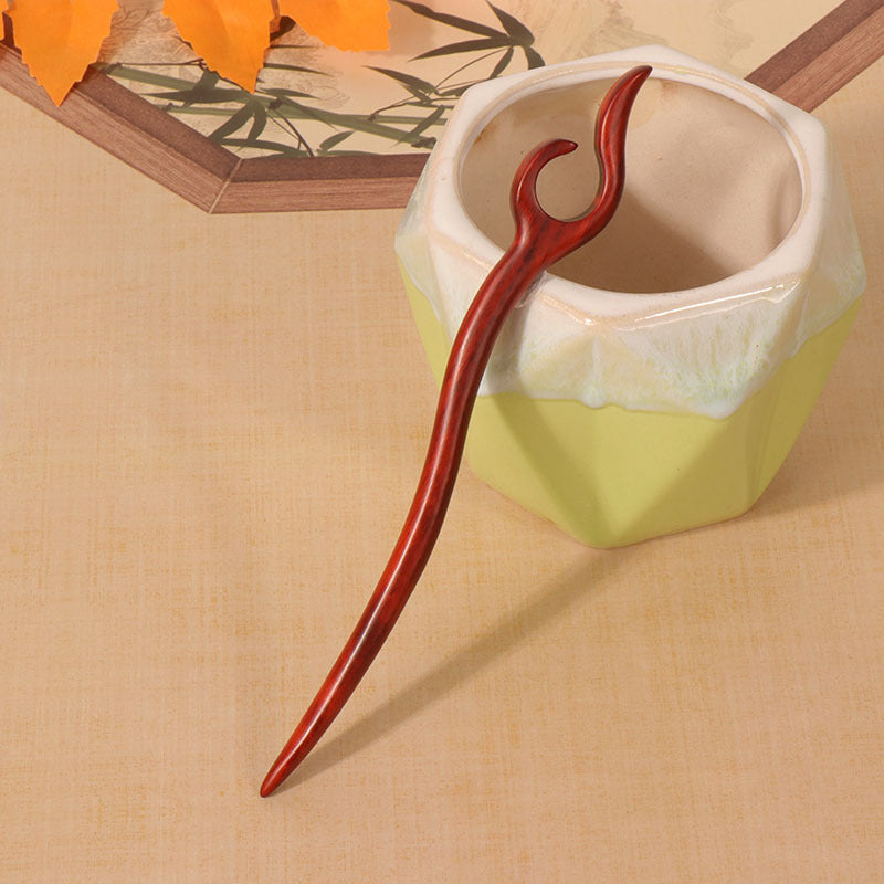PF115 - 18cm Rosewood Hair Sticks - Wholesale