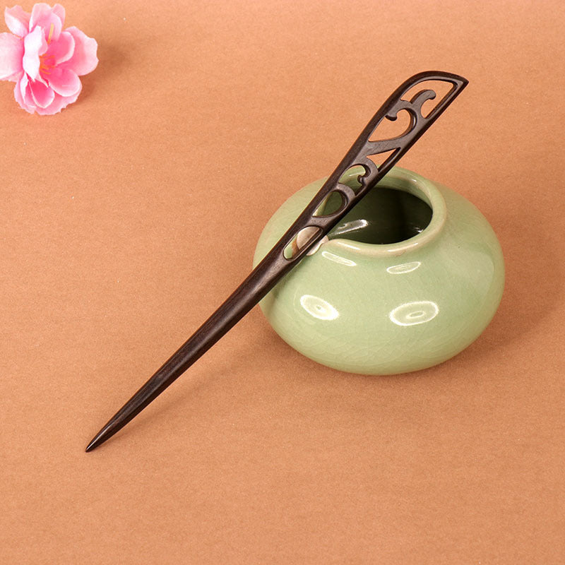 PF094 - 18cm African Blackwood Hair Sticks - Wholesale