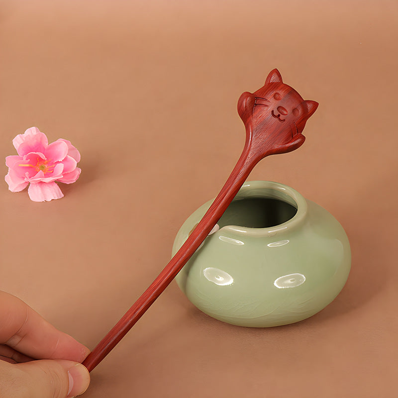 PF114 - 18cm African Padauk Hair Sticks - Wholesale
