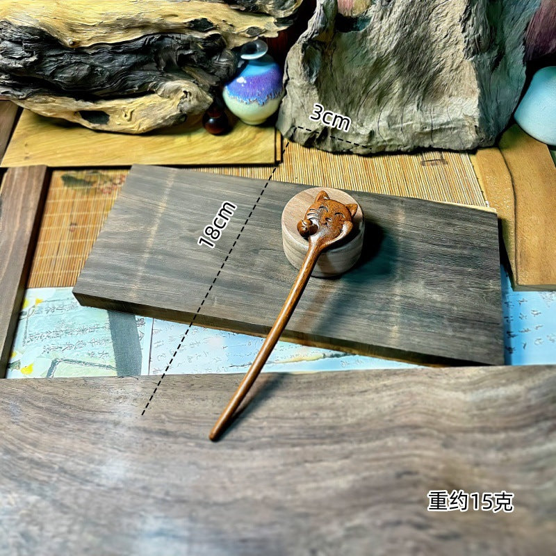PF173 - 19cm Lacewood Hair Sticks - Wholesale
