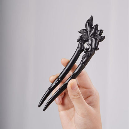 PF143 - Intricate Wooden Hair Sticks - Wholesale