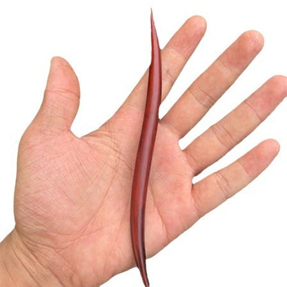 PF161 - 18cm Red Sandalwood Hair Sticks - Wholesale