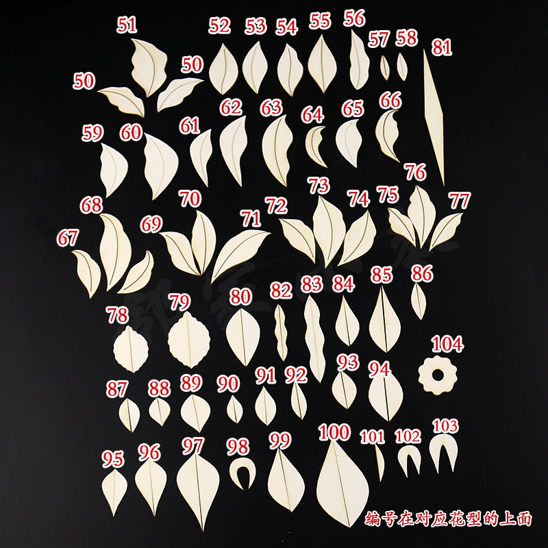Chanhua Templates Pattern Hard Cardboard Slices(Discount Combination)