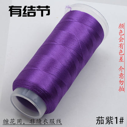 For Chanhua - Purple Series Velvet Threads