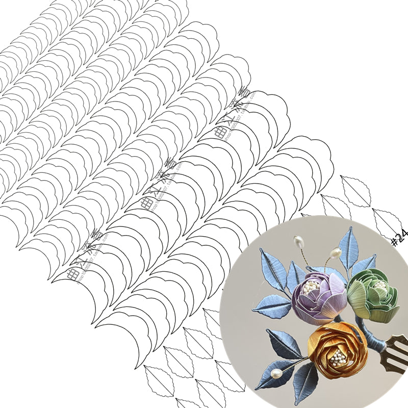 QJ Chanhua Pattern Hard Cardboard - The Same As In Chanhua DIY Kits