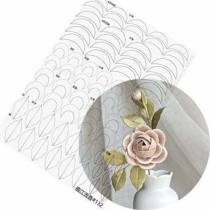 QJ Chanhua Pattern Hard Cardboard - The Same As In Chanhua DIY Kits