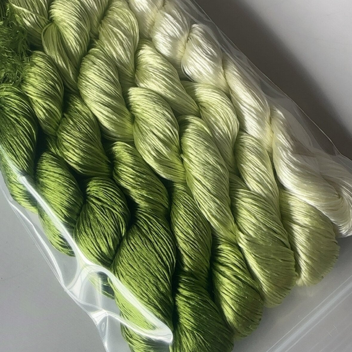 80m Suzhou Embroidery Untwisted Mulberry Silk Thread(#107   80m*5) - Ronghua Threads