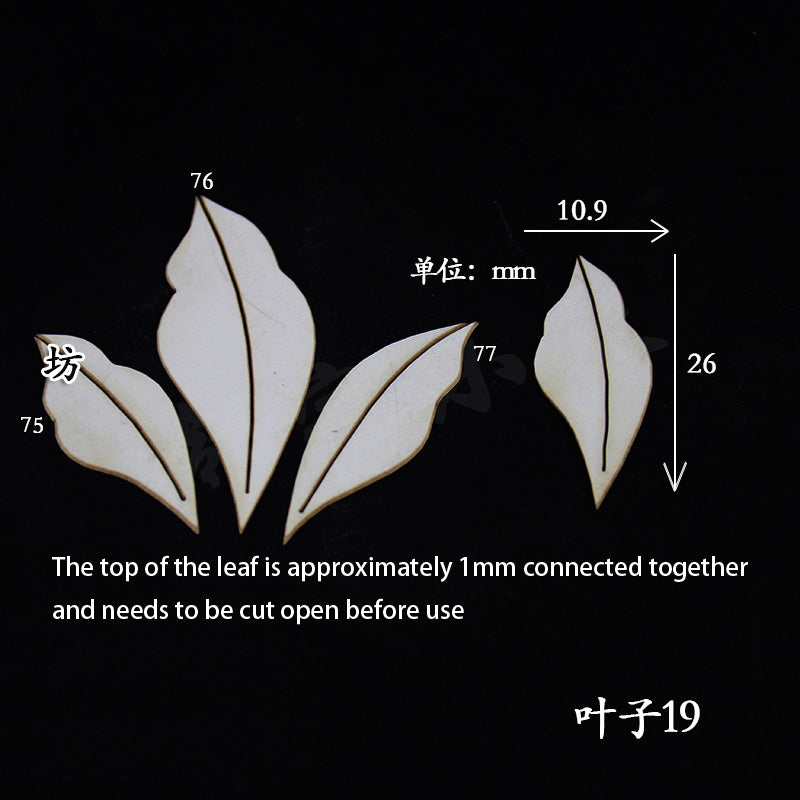 Chanhua Templates Pattern Hard Cardboard Slices(MC61-MC80)