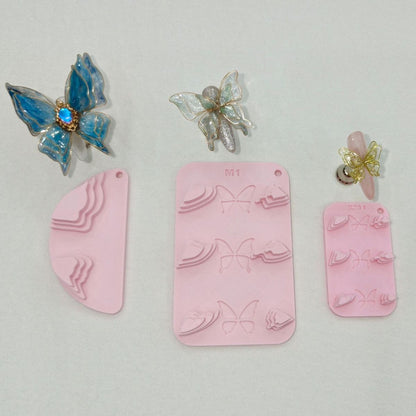 Butterfly & Petal Wire Form Templates - Multi Size Molds for Ronghua