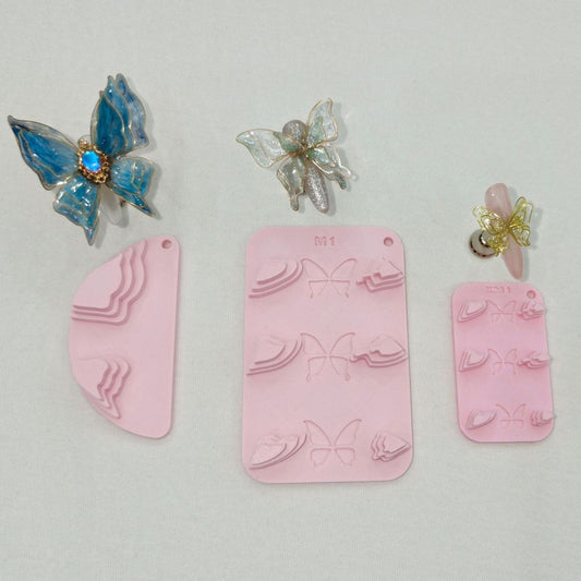 Butterfly & Petal Wire Form Templates - Multi Size Molds for Ronghua