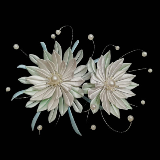 Fermaglio per capelli su misura Epiphyllum - Fermaglio per capelli in seta (Chanhua)