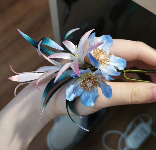 Fiore Forcina su Misura - Forcina in Seta (Ronghua)