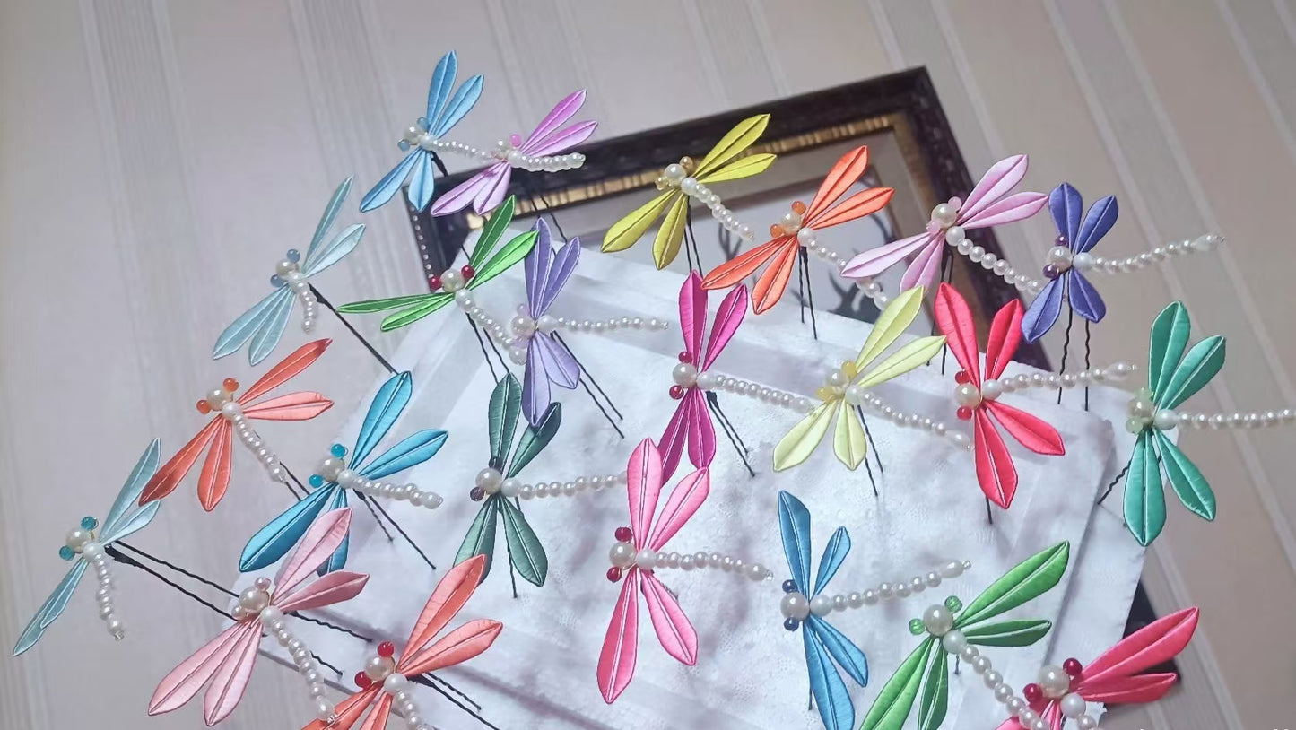 PF002 - Dragonfly Hairpin - Wholesale