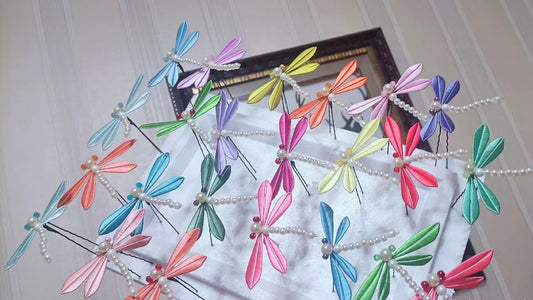 PF002 - Dragonfly Hairpin - Wholesale