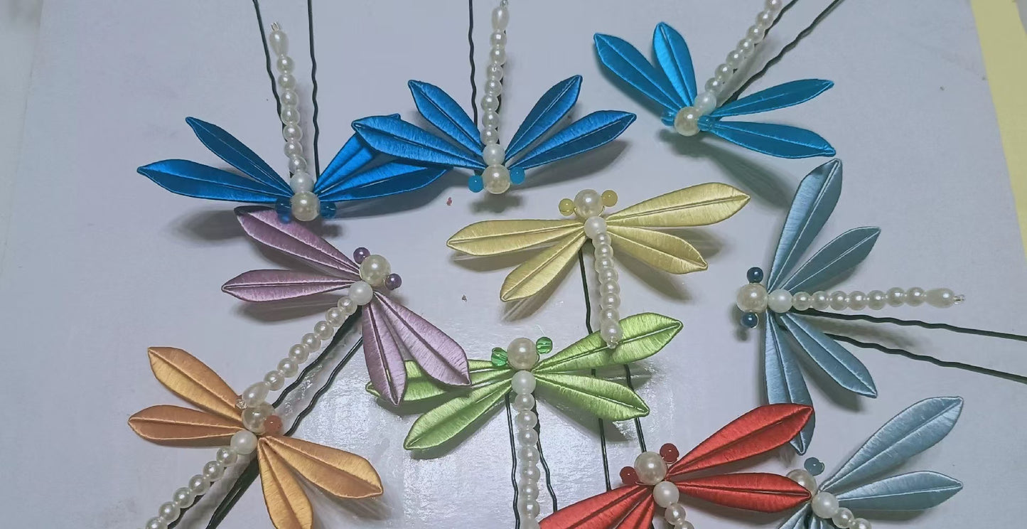 PF002 - Dragonfly Hairpin - Wholesale